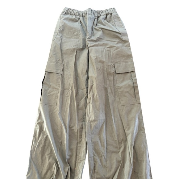 JJXX Women's Yoko Cosy Cargo Pants In Olive Green Size Medium New With Tags - Picture 4 of 7